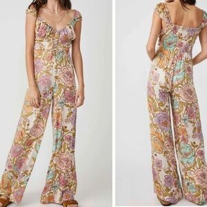 NWOT! Free People Rolling Hills Jumpsuit